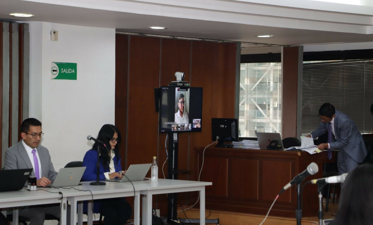 Audiencia de Augusto Verduga, en la Corte Nacional de Justicia, por el caso Liga Azul. Fotos: API
