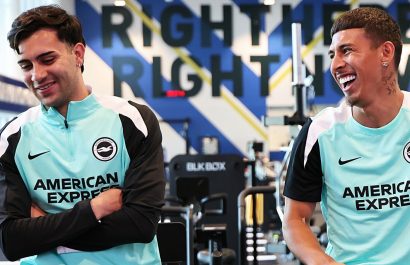 Jeremy Sarmiento se reintegró a los entrenamientos del Brighton