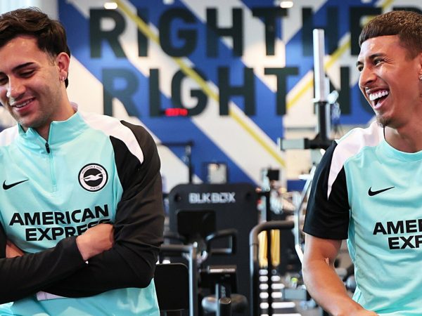 Jeremy Sarmiento se reintegró a los entrenamientos del Brighton