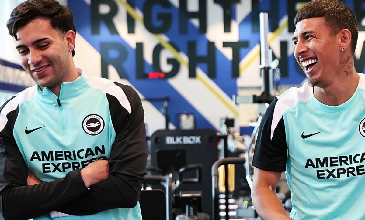 Jeremy Sarmiento se reintegró a los entrenamientos del Brighton
