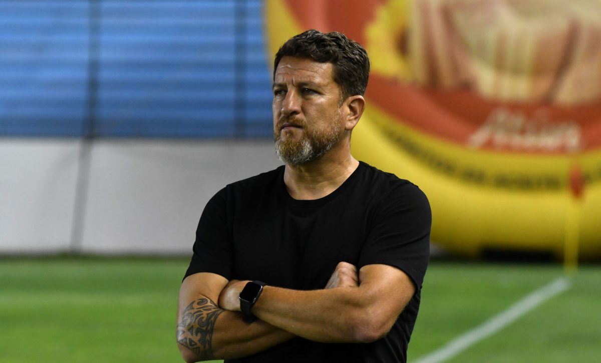 El técnico de Delfín SC, Patricio Urrutia. FOTO: API.