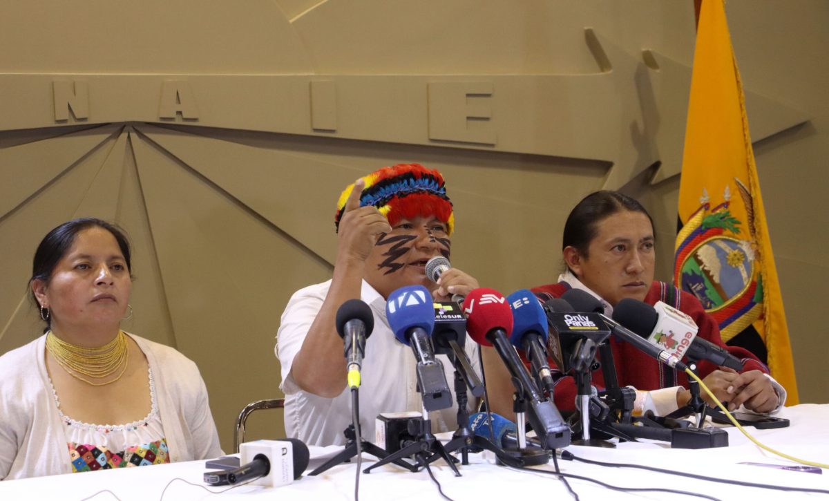“Si el Gobierno no hace caso, creo que nos tomaremos Quito”: la advertencia de la Conaie en medio del paro nacional