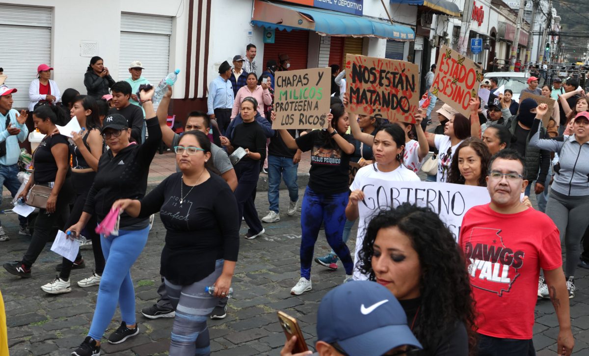 El paro nacional suma ocho días con protestas, explosivos decomisados y acusaciones cruzadas entre Gobierno y CONAIE. FOTO: API.