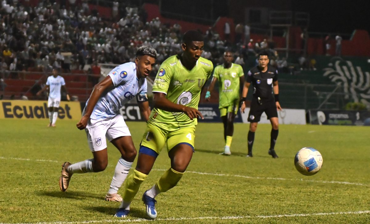 Liga de Portoviejo se enfrentó a Universidad Católica por los octavos de final de la Copa Ecuador, en el estadio Reales Tamarindos