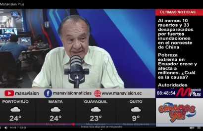 "La crisis ocurre porque intentan privatizar el IESS", afirma Ramiro Beltrán, integrante del Frente de Defensa de la Seguridad Social