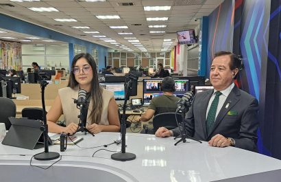"Me ha sorprendido la labor que desempeñan nuestros amigos rotarios de Portoviejo", expresó Kleber Vaca Garzón, Gobernador del Distrito 4400 de Rotary