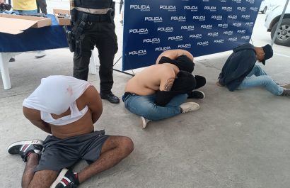 Los ahora senteciados por los crímenes de dos hombres en Jaramijó.