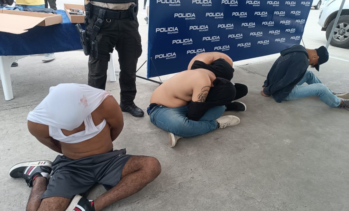 Los ahora senteciados por los crímenes de dos hombres en Jaramijó.