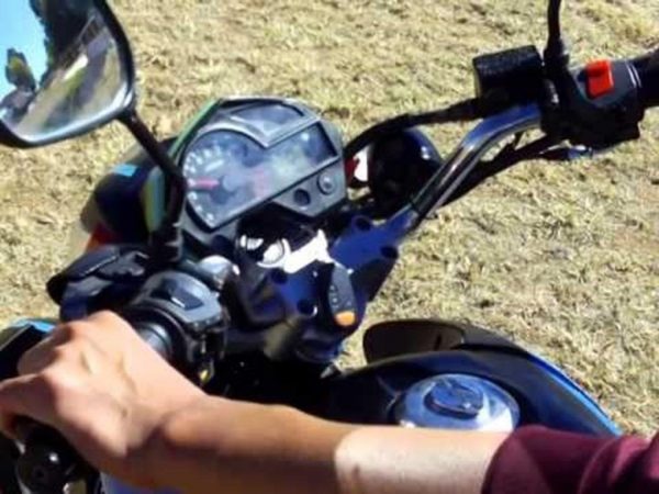 La motocicleta fue trasladada a los patios de retención de la Policía Judicial.