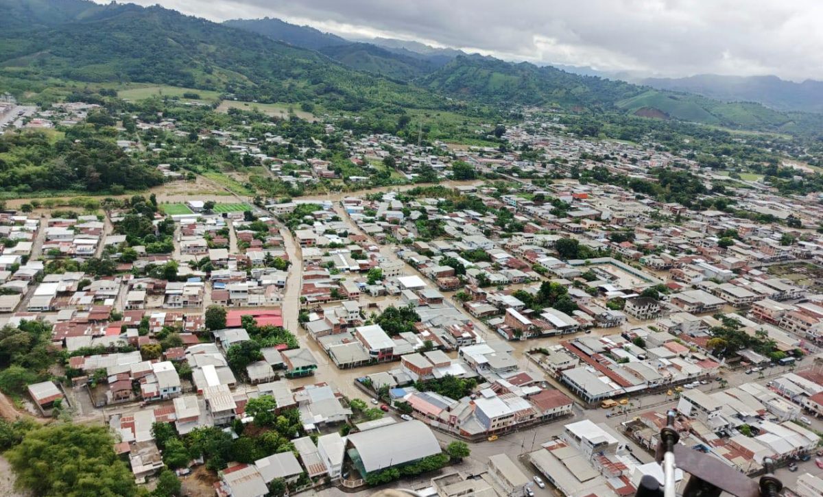 Inundaciones en Calceta