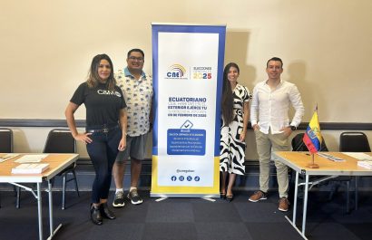 Ecuatorianos votan en el exterior; Australia fue el primer país donde se desarrolló la jornada