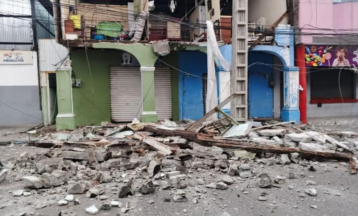 Noboa moviliza al Gabinete tras sismo en Esmeraldas: se preparan albergues y ayuda