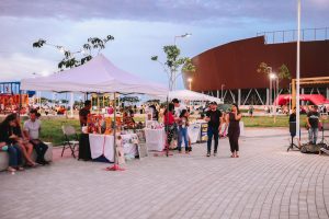El parque Agustín Intriago atrae a 1.500 personas los fines de semana.