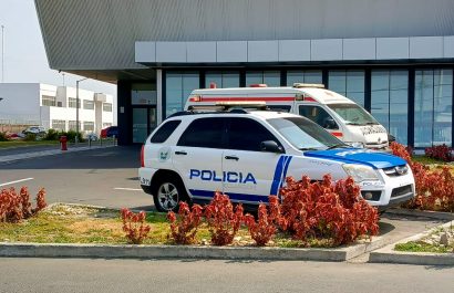 A ambos heridos los trasladaron al hospital del Seguro Social de Manta.