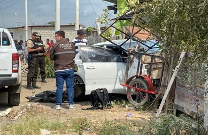 El ataque lo perpetraron sicarios que se movilizaban en un auto negro.