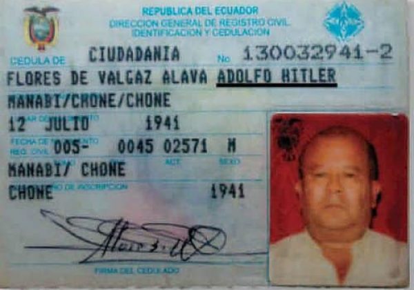 Estos son los nombres más raros que se registran en Manabí: algunos te sorprenderán