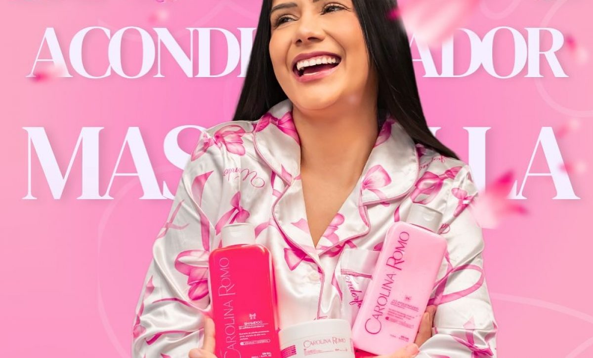 Carolina Romo lanza su línea capilar sin abandonar su faceta de creadora de contenido