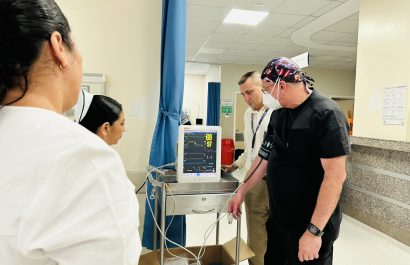 Imagen referencial que muestra una de las salas de un hospital