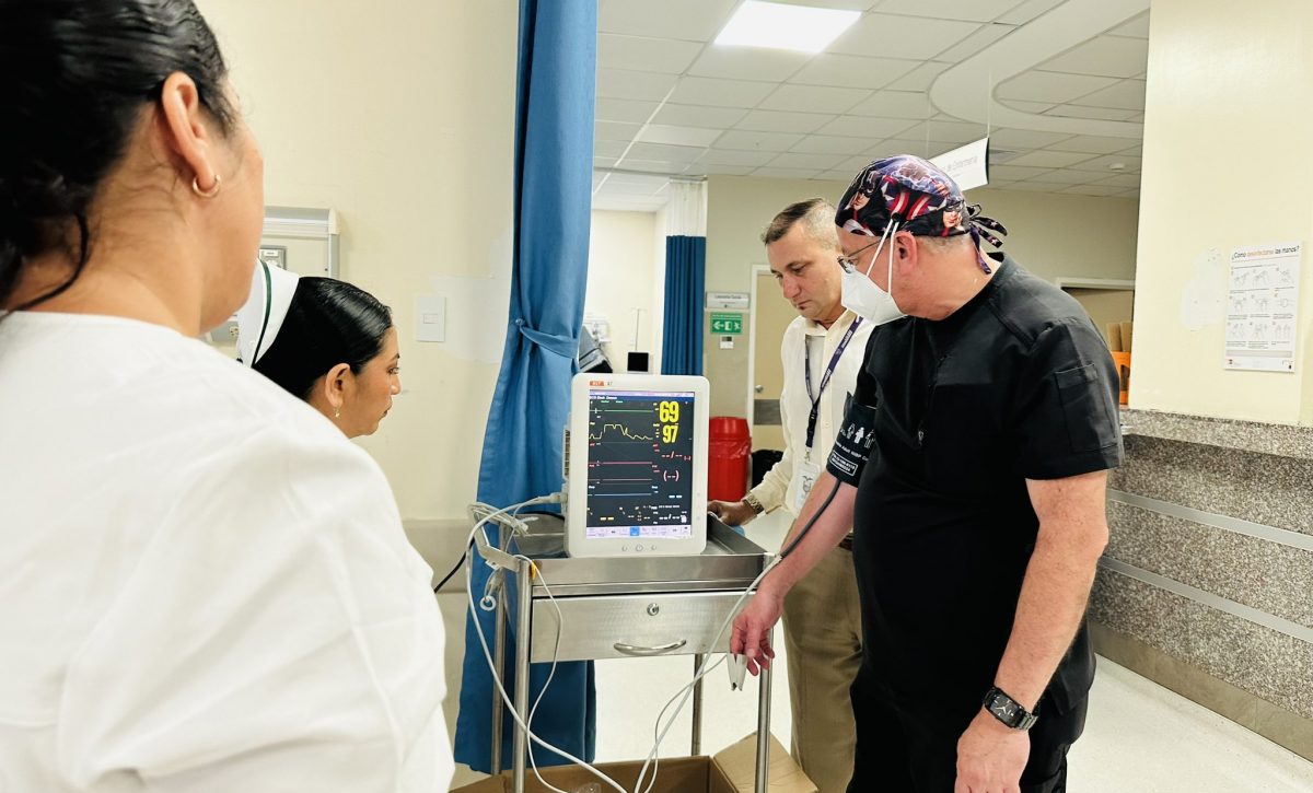 Imagen referencial que muestra una de las salas de un hospital