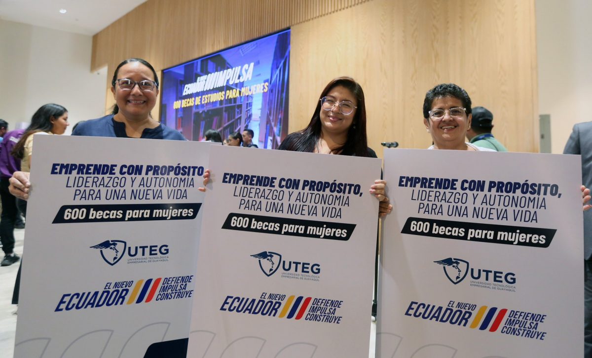 600 becas virtuales para mujeres impulsarán el liderazgo y el emprendimiento en Ecuador