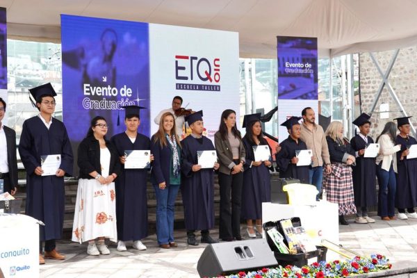 73 jóvenes culminan formación en la Escuela Taller Quito y fortalecen la reactivación económica