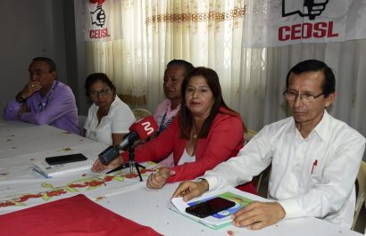 UNE TRABAJADORES MARCHA 1 DE MAYO