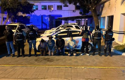 Los detenidos son acusados de pertenecer a una banda de extorsionadores.