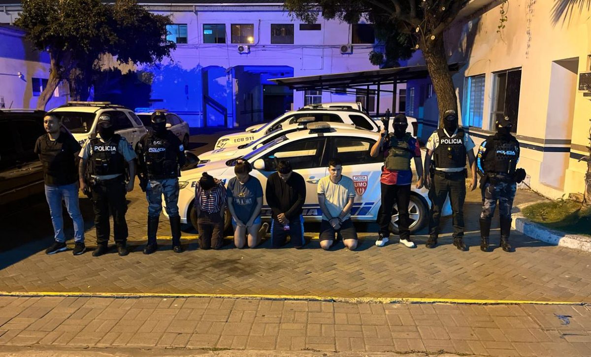 Los detenidos son acusados de pertenecer a una banda de extorsionadores.