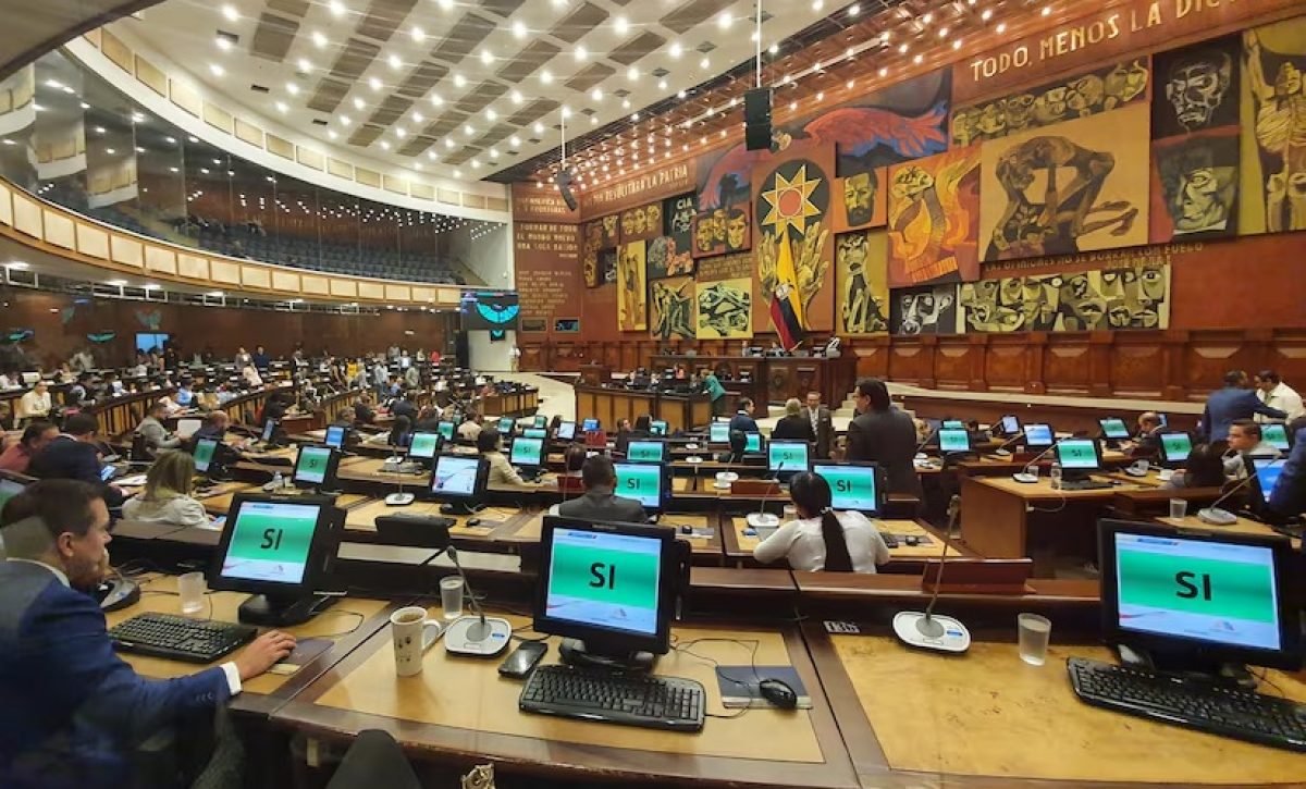 A partir del domingo 1 de junio de 2025, los legisladores ecuatorianos estarán sujetos a recibir multas económicas.