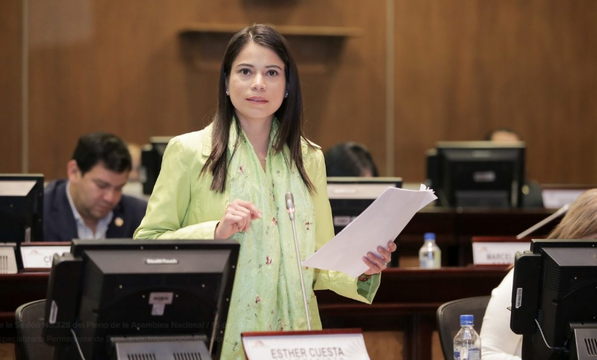 ADN solicita prohibición de salida del país para exasambleísta Esther Cuesta por caso ligados