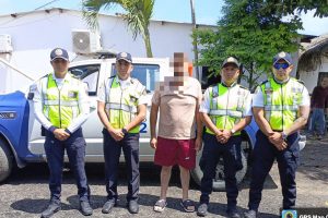 La CTE difundió una fotografía del personal que encontró al empresario que estaba secuestrado.