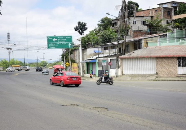 En los estudios del circuito vial se establece que conecta con el sector El Guabito.