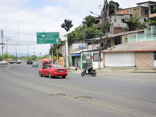 En los estudios del circuito vial se establece que conecta con el sector El Guabito.
