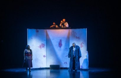La Trinchera acaba de estrenar la obra "Antígona es una Franja" (fotografía Leiberg Santos).
