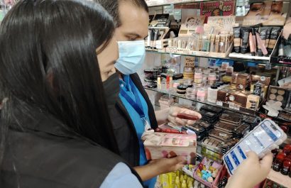 ARCSA decomisó 178 cosméticos sin notificación sanitaria en primer día de operativos en Portoviejo