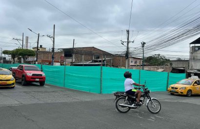 El  tramo donde se realizará la obra ha sido cerrado.