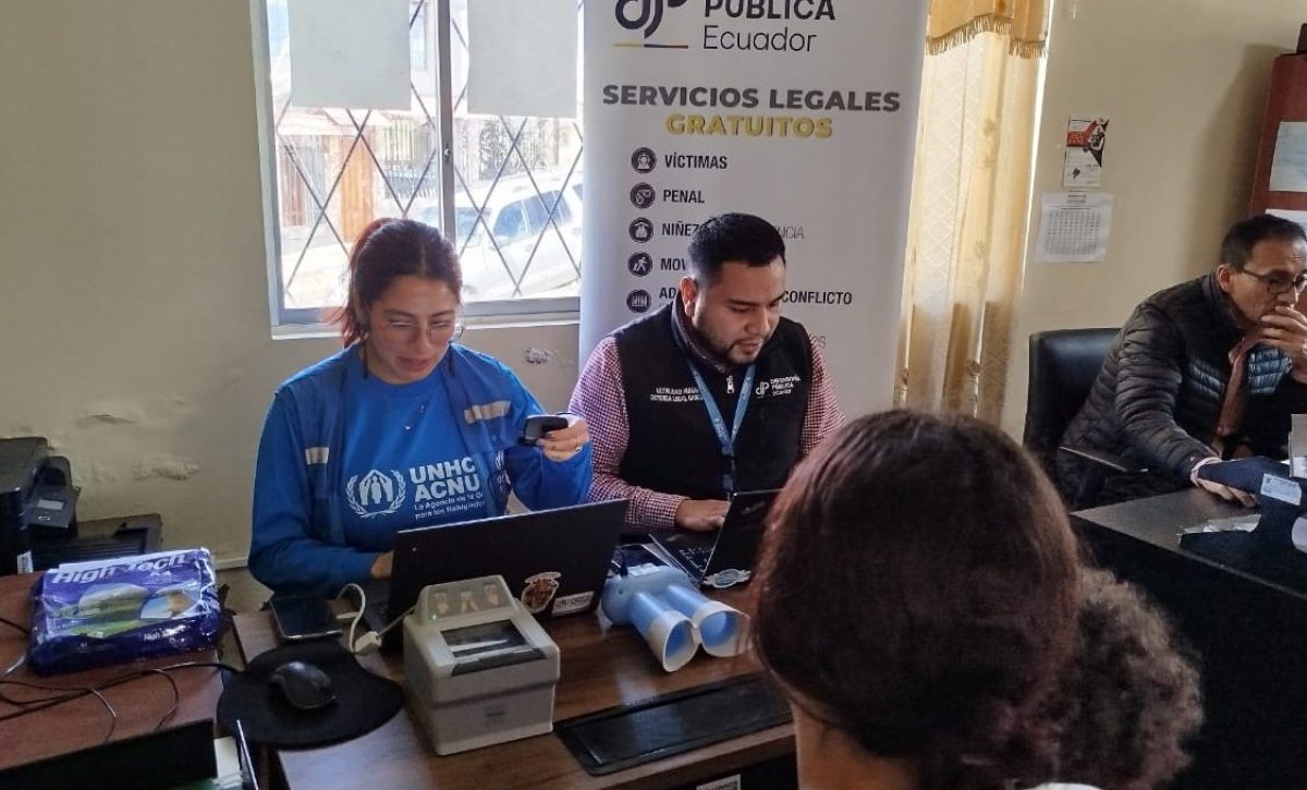 Acnur reporta 315,000 desplazados en Ecuador debido a inseguridad