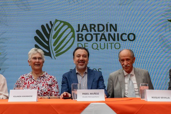 Acuerdo Quito 2034 toma impulso en el aniversario del Jardín Botánico