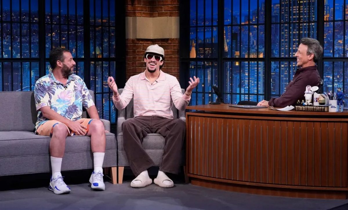 Adam Sandler elogia la actuación natural de Bad Bunny en Happy Gilmore 2