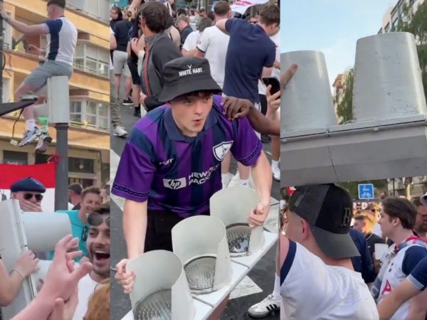 Aficionados de Tottenham y Manchester United protagonizan altercados en San Sebastián antes de la final de Europa League
