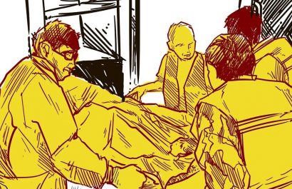 El cuerpo de la víctima fue llevado por sus familiares para su velación y posterior sepultura.