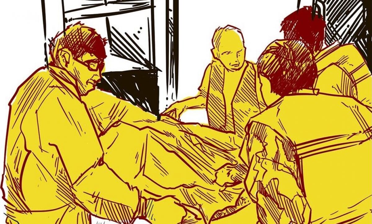 El cuerpo de la víctima fue llevado por sus familiares para su velación y posterior sepultura.