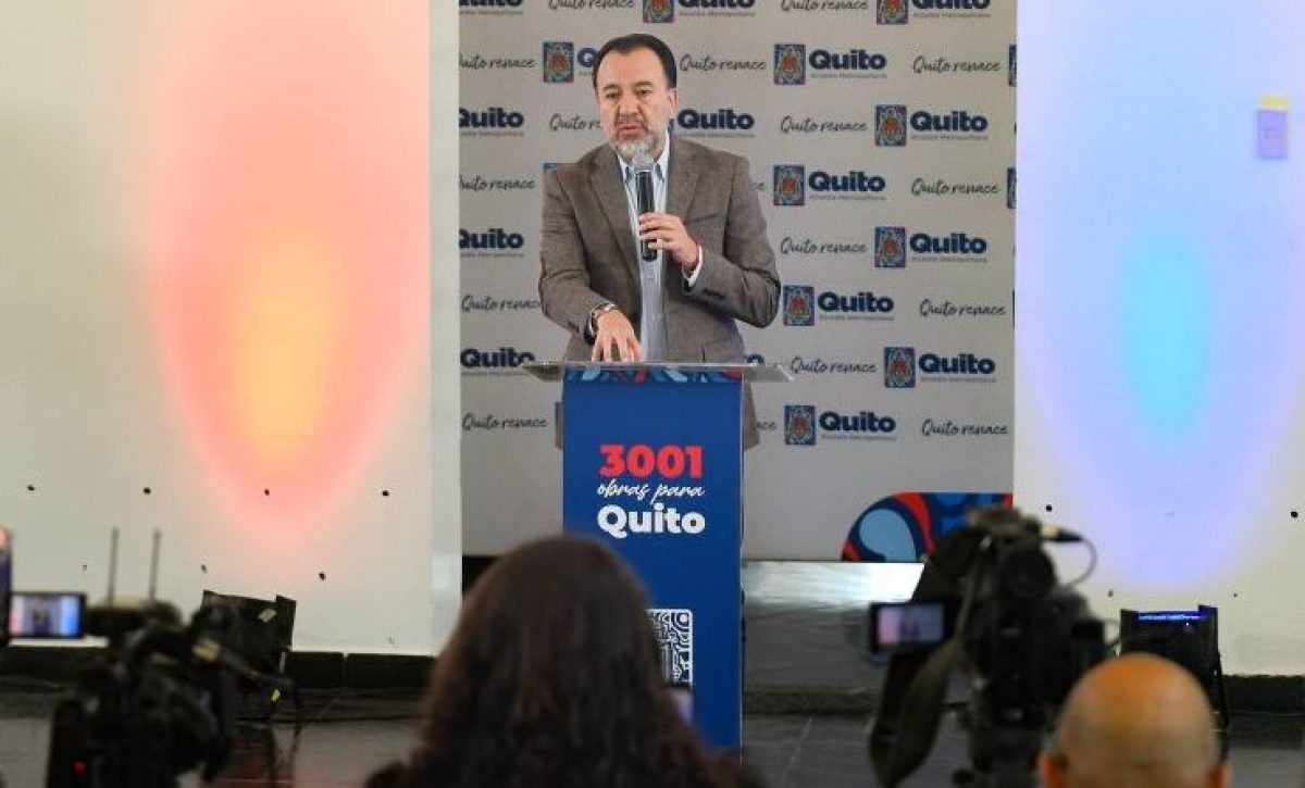 Alcalde de Quito alerta sobre problemas financieros de municipios por falta de transferencias