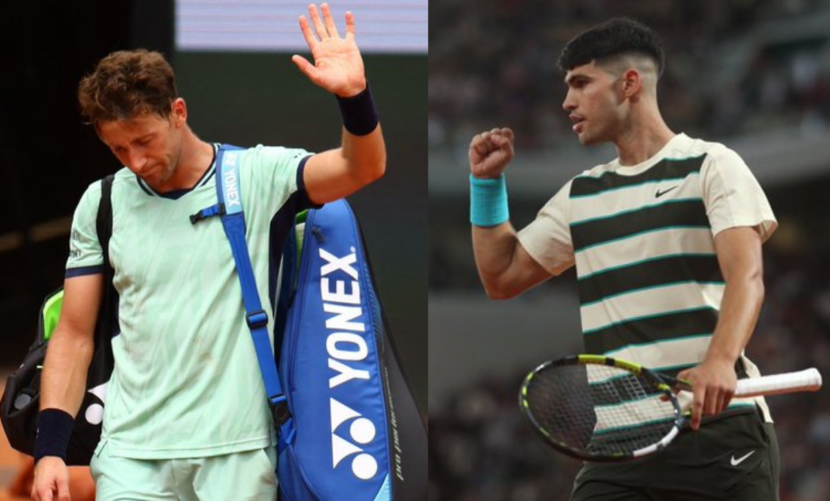 Alcaraz avanza en Roland Garros 2025, Ruud y Tsitsipás eliminados en Segunda Ronda