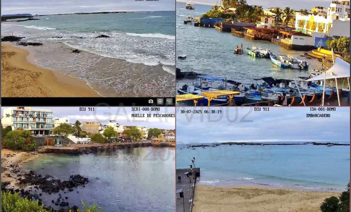 Alerta de tsunami Olas de 1.3 metros arribaron a las Islas Galápagos, informa el INOCAR