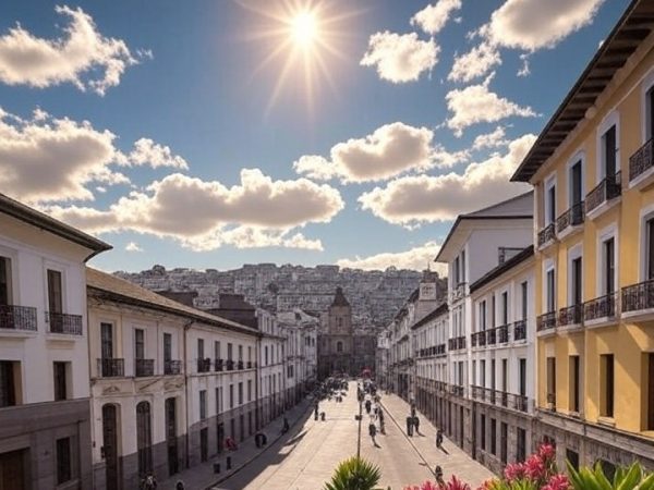Alerta en Ecuador Dos provincias tendrán radiación solar extrema durante este jueves