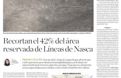 ¡Alerta en Nazca! Minería ilegal amenaza las Líneas, área protegida reducida