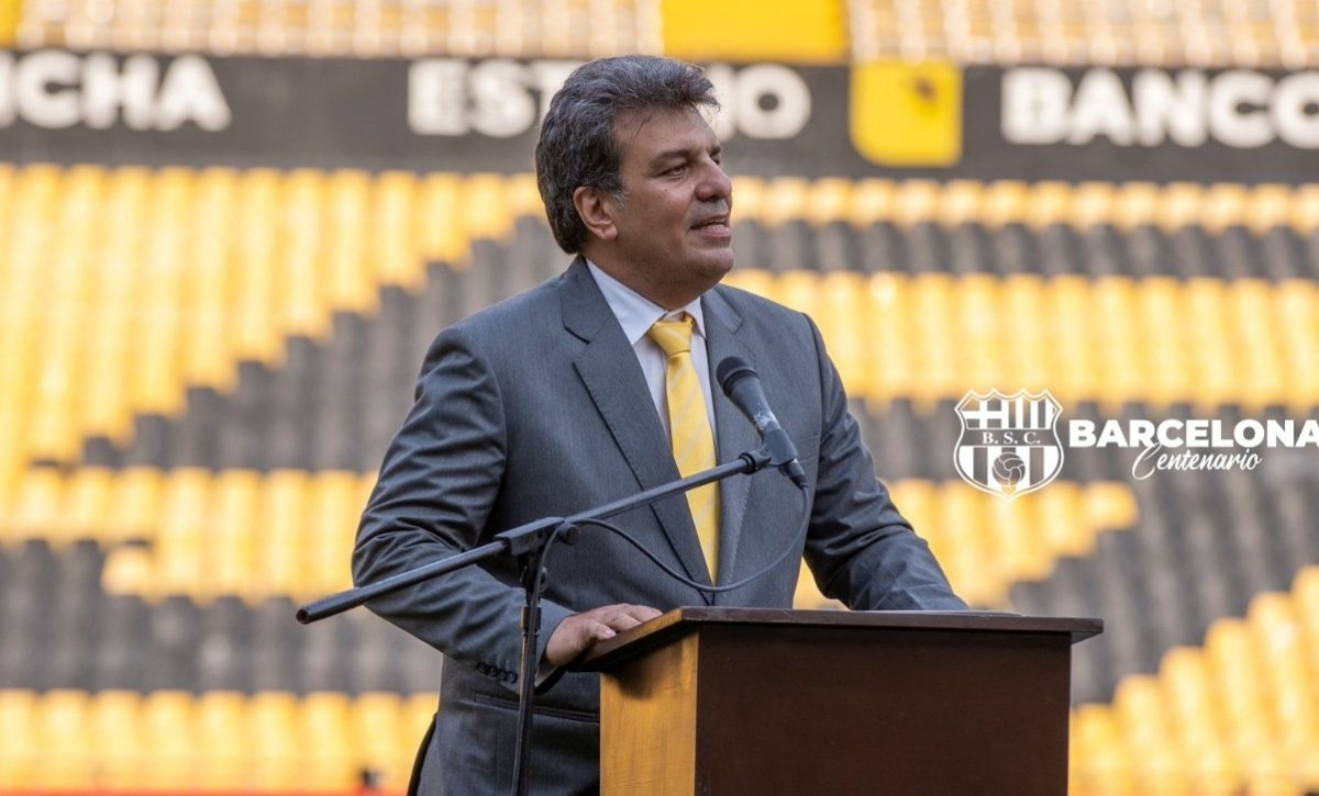 Alfonso Harb No quiero morir sin ver campeón de la Libertadores a Barcelona