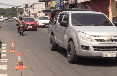 Alta congestión vehicular en Portoviejo marca el inicio de la jornada este 20 de mayo