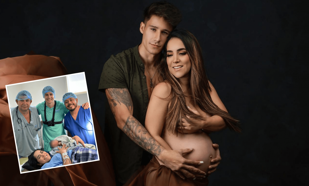 Ana Paula Roldán dio a luz a su hija en Domingo de Resurrección